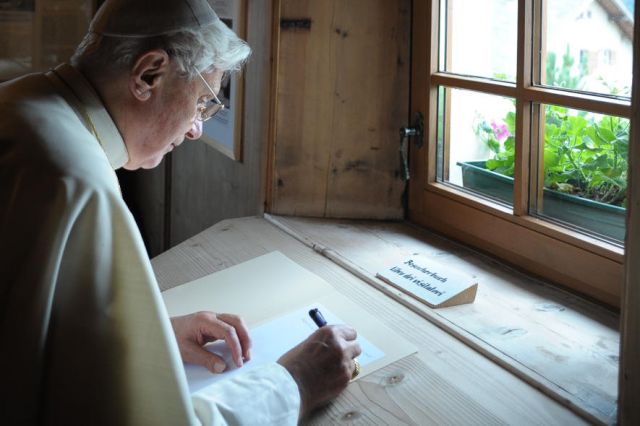 Immagine: La visita del Papa ad Oies